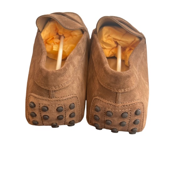 New Brown Suede Tod’s Driving Shoe (Sz11) - Picture 3 of 4